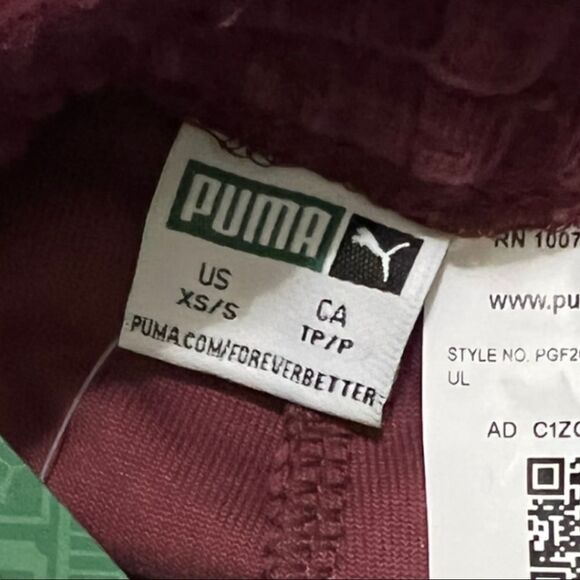 Puma Velour Sweat Pants XS/S - Picture 5 of 8